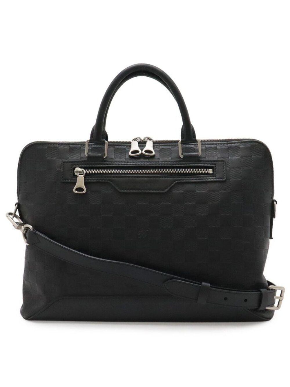 Louis Vuitton Damier Infini Avenue Briefcase Business 2-Way Shoulder Bag Onyx